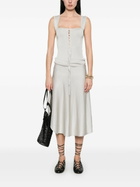 Judy Turner Silk Midi Dress