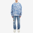 Cole Buxton Men's Distressed CB Knit Sweat in Navy