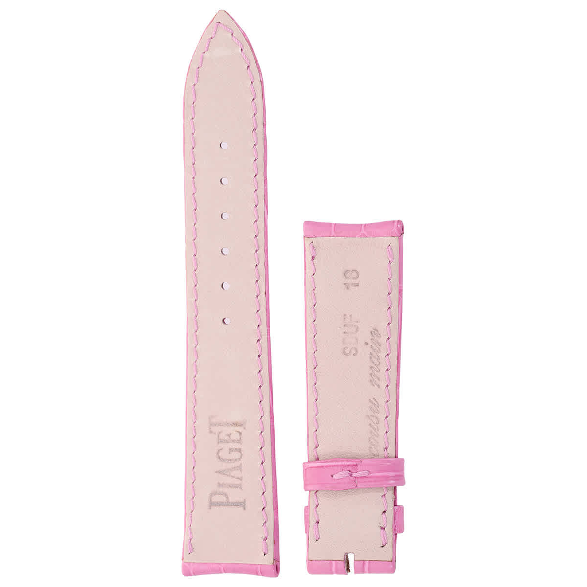 Piaget 18 mm Alligator Leather Watch Band MX0076NS