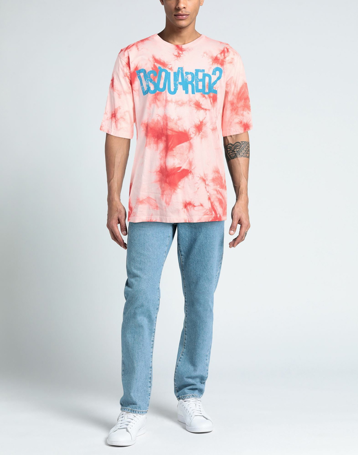 Dsquared2 Mens T-shirt Coral