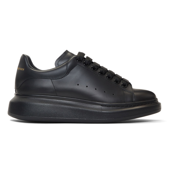 Photo: Alexander McQueen Black Oversized Sneakers