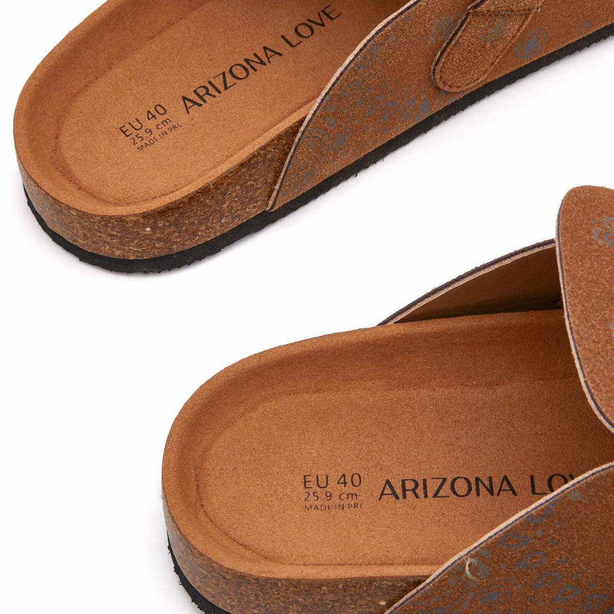 Arizona Love Women's Slip On Mule Shoes in Brown