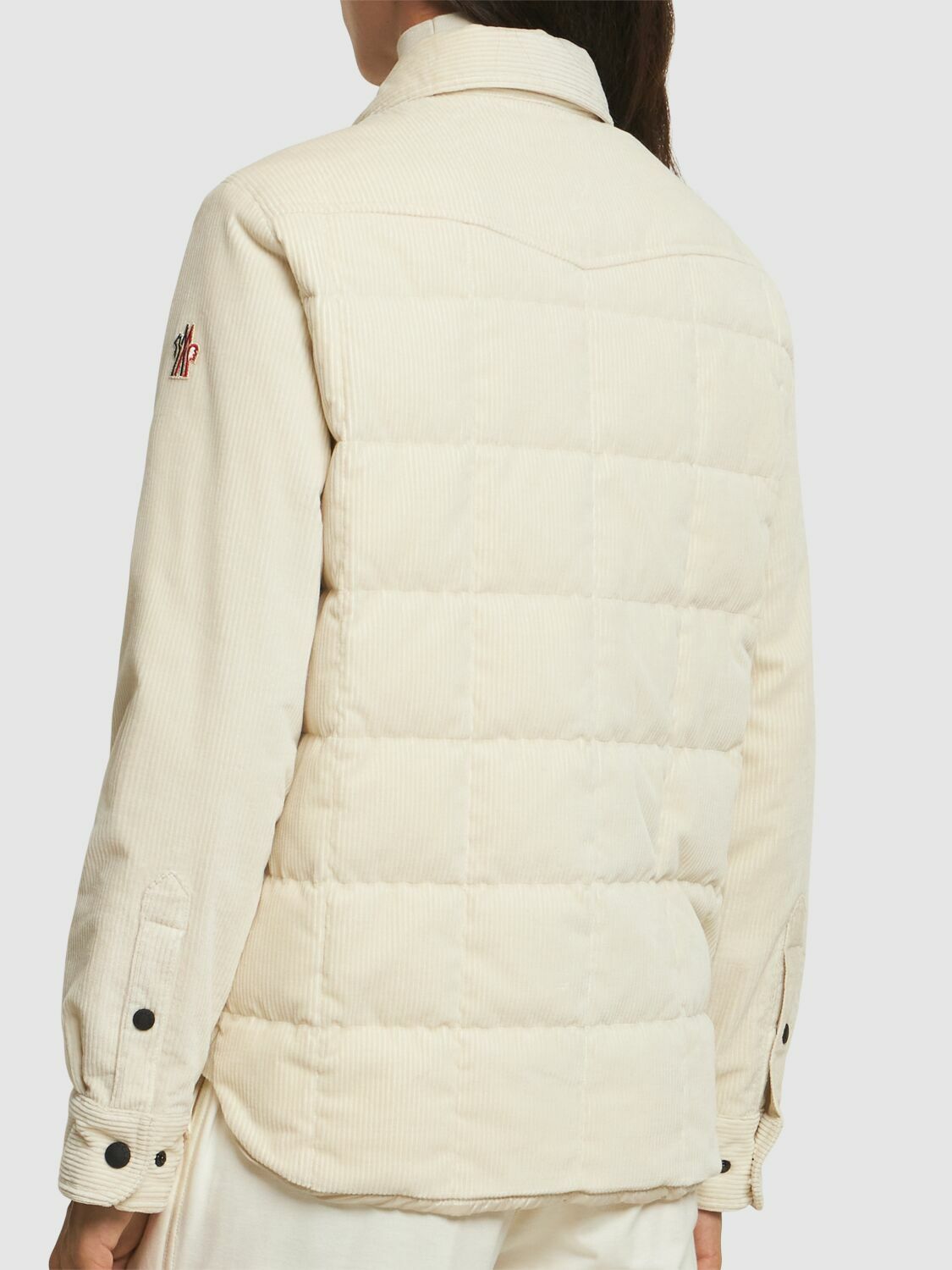 MONCLER GRENOBLE Paulet Down Corduroy Shirt Jacket Moncler