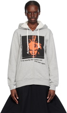 Comme des Garçons Shirt Gray Andy Warhol Hoodie