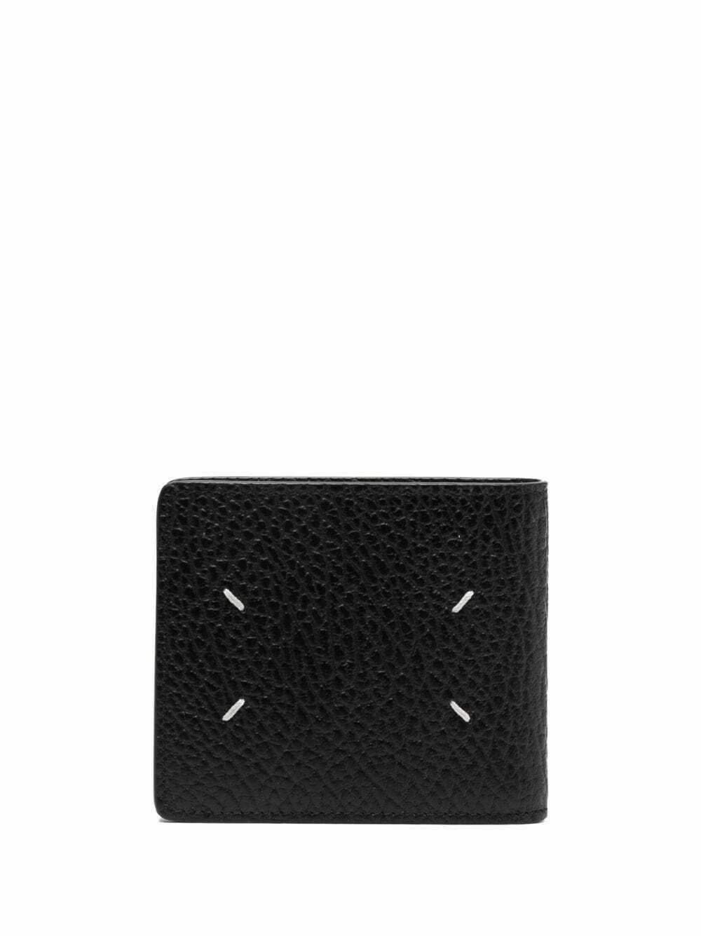 Maison Margiela Black Furry Wallet Maison Margiela