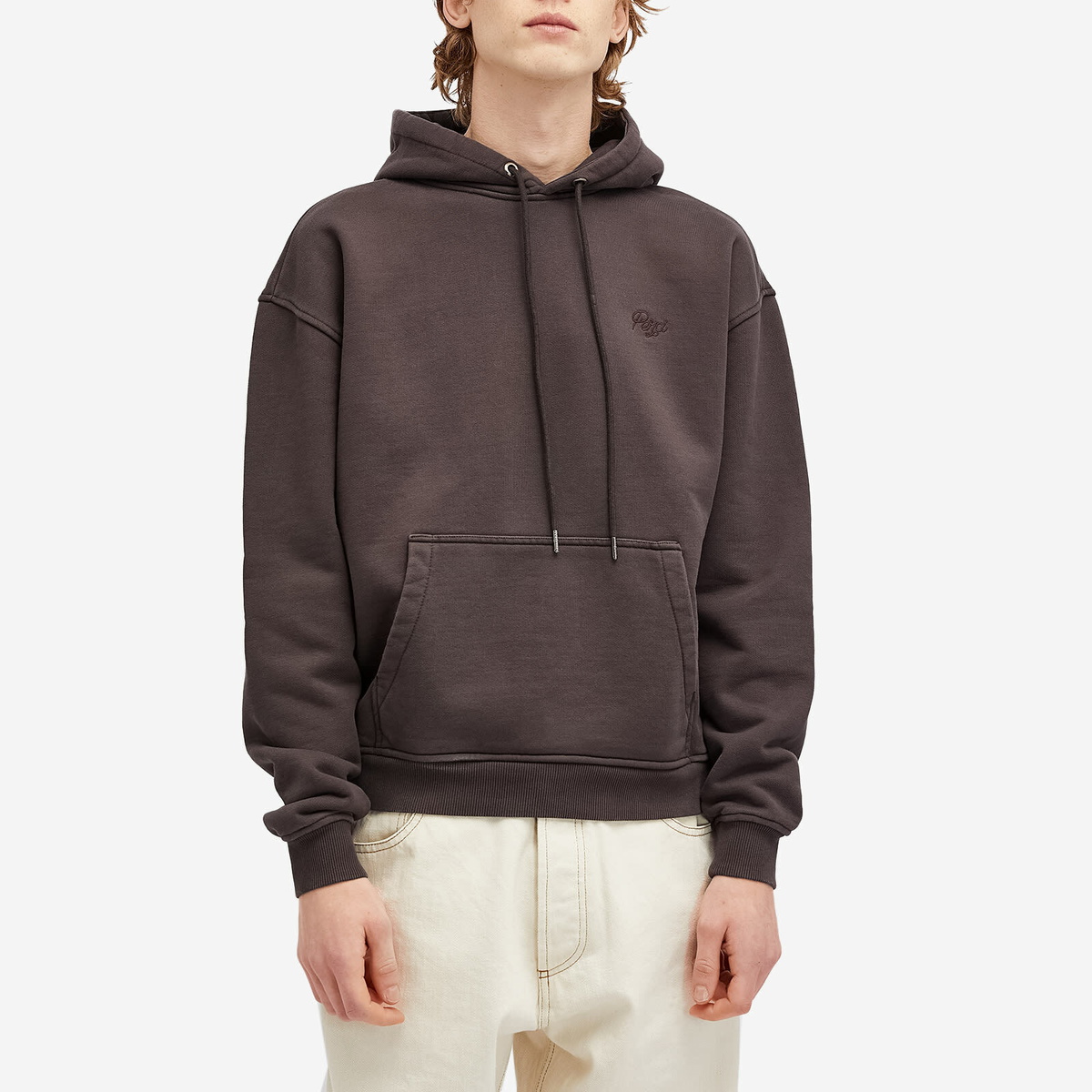 Percival Men's Shift Hoodie in Espresso