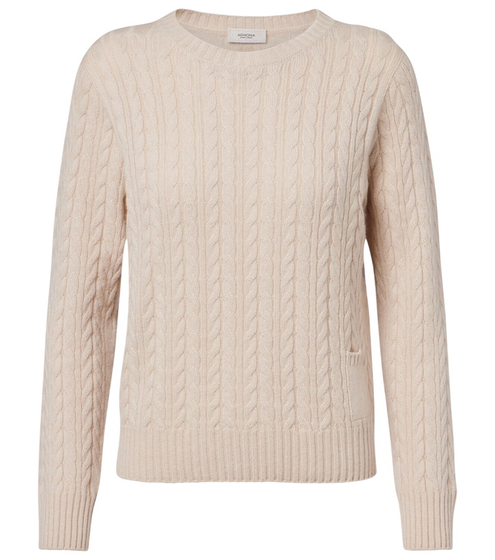 Photo: Agnona Cable-knit cashmere sweater