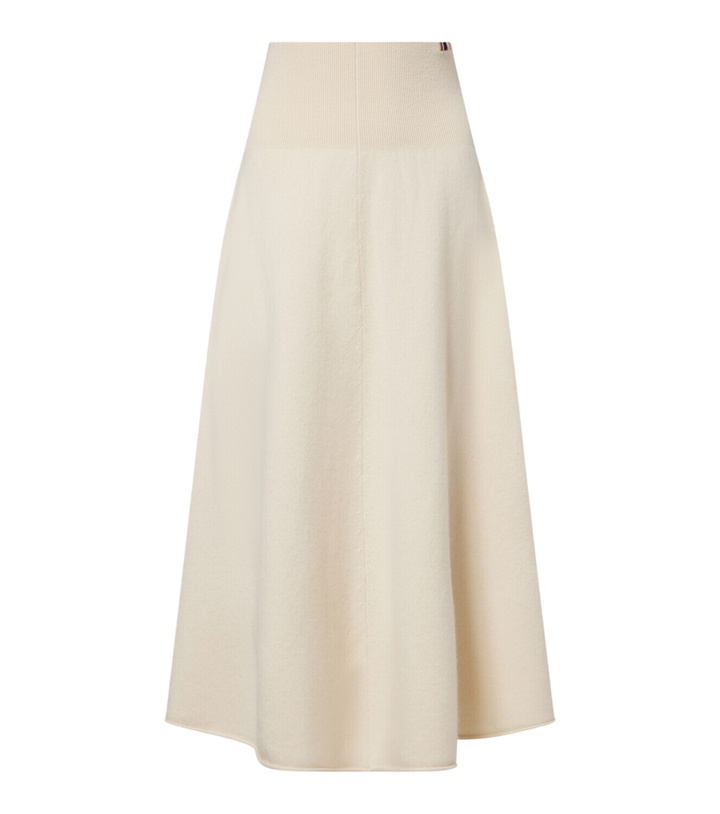 Photo: Extreme Cashmere N°388 Ease cashmere-blend midi skirt