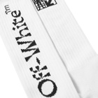 Off-White Half Arrow Mid Length Sock