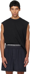 Alexander Wang Black Muscle Tank Top