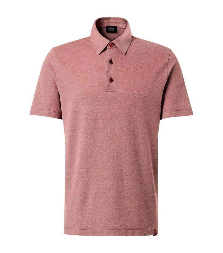 Photo: Brioni Cotton piqué polo shirt