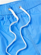 Hartford - Mid-Length Recycled Swim Shorts - Blue