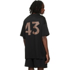 Fear of God Black Cotton Rayon '43' T-shirt