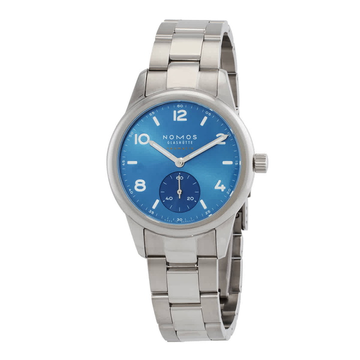 Photo: Nomos Club Sport Neomatik Automatic Polar Blue Dial Mens Watch 750