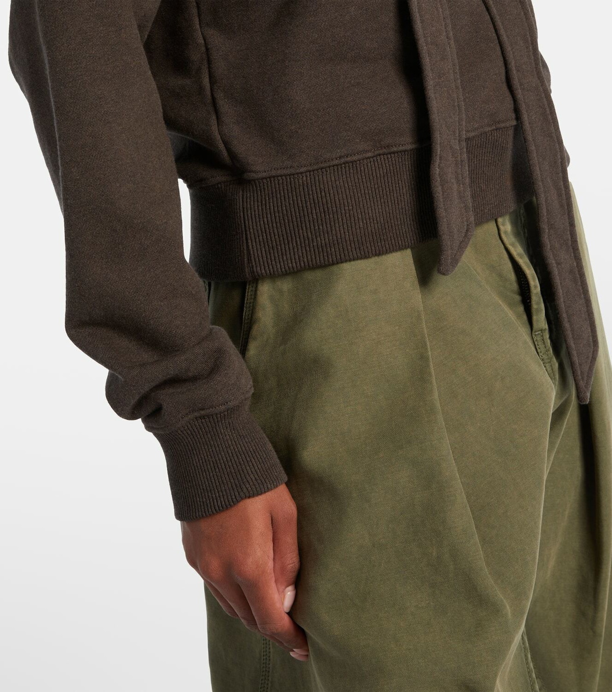 JW Anderson Cotton jersey hoodie