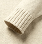 Universal Works - Striped Wool-Blend Sweater - Neutrals