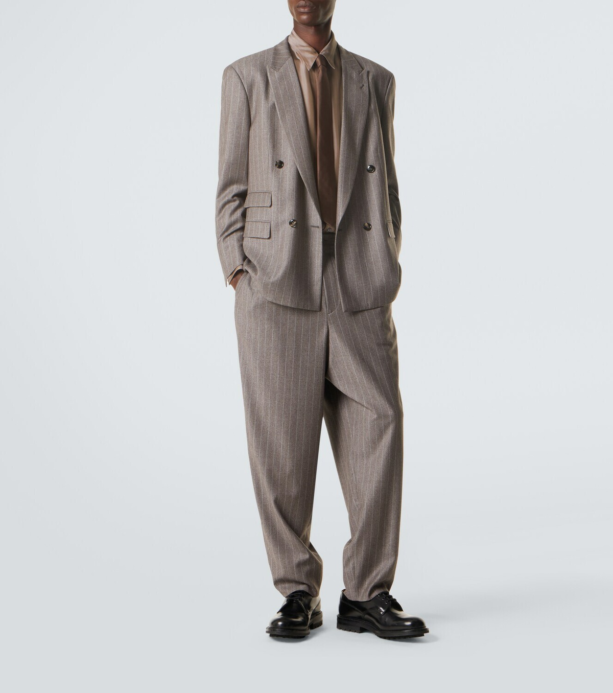 Giorgio Armani Pinstripe virgin wool suit