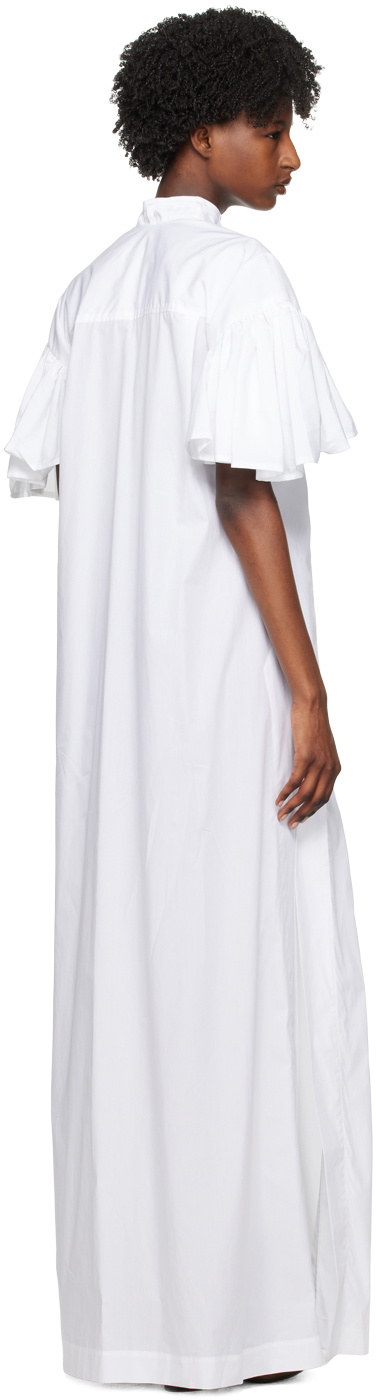 S.S.Daley White Buttoned Maxi Dress