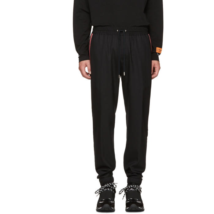 Givenchy Black Iconic Band Jogger Trousers Givenchy