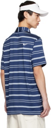 Nike Blue Dri-FIT Tour Polo