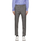 Boss Grey Stripe Bardon Trousers