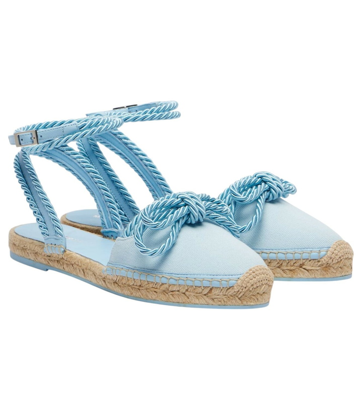 Photo: Mach & Mach Bow-detail espadrille sandals