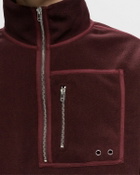 New Amsterdam Fleece Half Zip Half Red Half Zips/Sweatshirts