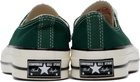 Converse Green Chuck 70 Low Top Sneakers