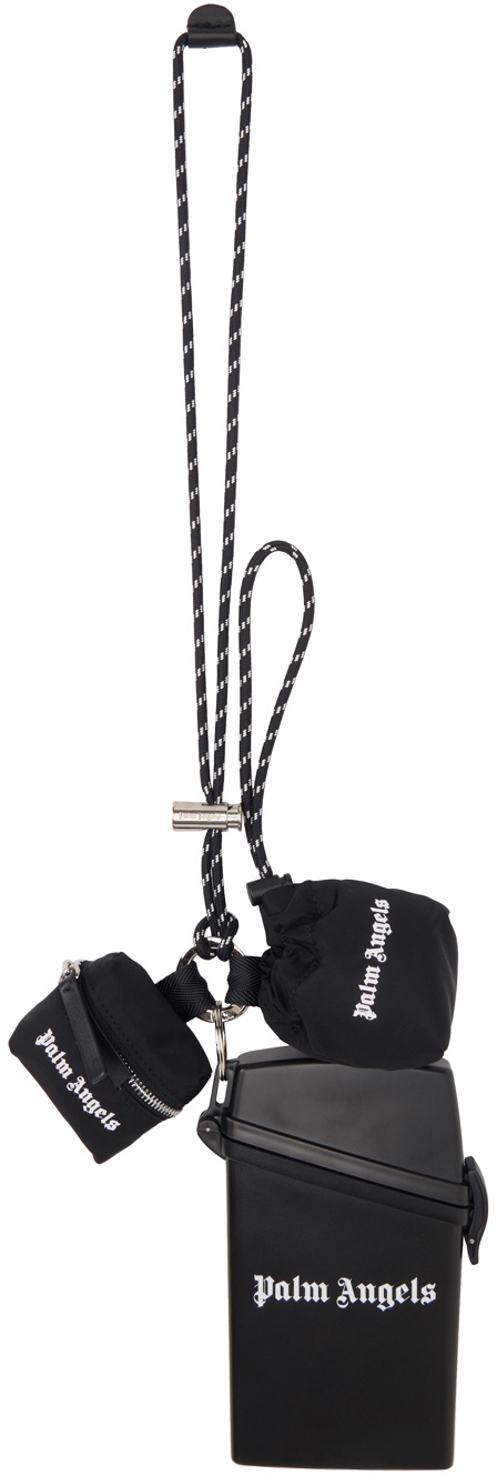 Photo: Palm Angels Black Things Holder Keychain