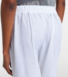 Asceno London linen pajama pants