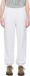 Dime Gray Classic Small Logo Sweatpants