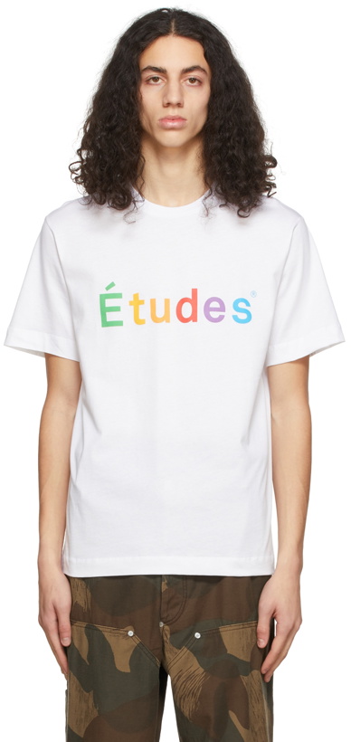 Photo: Études White & Multicolor Wonder T-Shirt