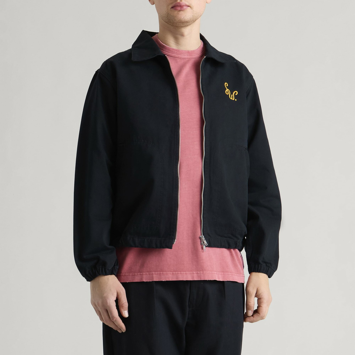 Service Works Men's Dove Work Jacket in Black