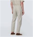 Frescobol Carioca Mendes linen-blend straight pants