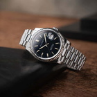 Duxot Marcel Automatic Blue Dial Mens Watch DX-2059-33