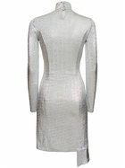 RABANNE Lvr Exclusive Jersey Lurex Mini Dress