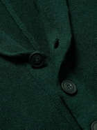 John Smedley - Rockford Shawl-Collar Recycled-Cashmere and Merino Wool-Blend Cardigan - Green