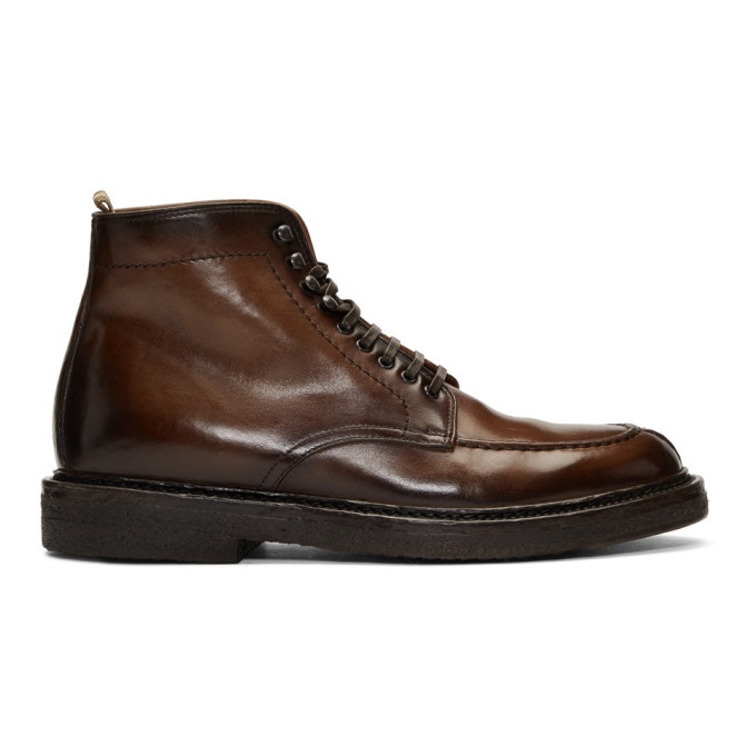 Photo: Officine Creative Brown Stanford 207 Boots