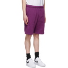 Nike Purple Sportswear Club Shorts