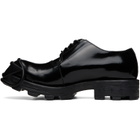 Diesel Black D-Hammer-Leather Lace-Up Oxfords