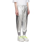 Juun.J Silver Tapered Lounge Pants