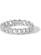 Miansai - Cuban Link Sterling Silver Ring - Silver