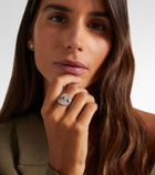 Suzanne Kalan One Of A Kind 18kt white gold ring with diamonds