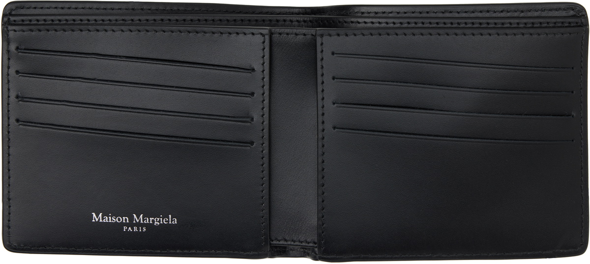 Maison Margiela Black Slim 2 Bifold Wallet Maison Margiela