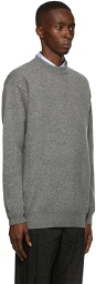Comme des Garçons Homme Wool Embroidered Logo Sweater