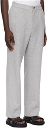 Solid Homme Gray Banding Sweatpants