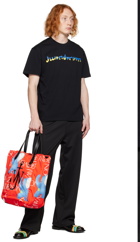 JW Anderson Black Run Hany Edition Embroidered Lounge Pants