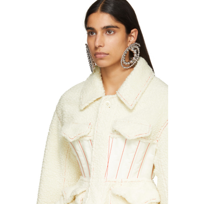 Undercover Off-White Cinched Waist Jacket