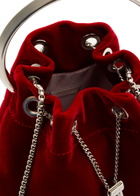 Jimmy Choo Bon Bon Velvet Bucket bag - Red - One Size