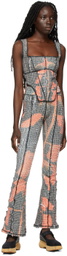 Luna Del Pinal SSENSE Exclusive Rubber Stretch Weave Leggings